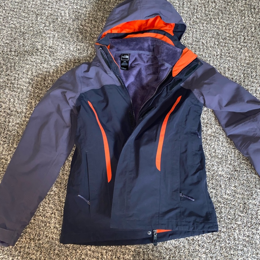 NORTHFACE 3-in-1 Winter Coat FLEECE FUZZY